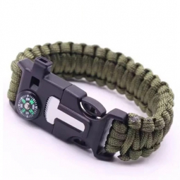Paracord / Compass Bracelet - Od